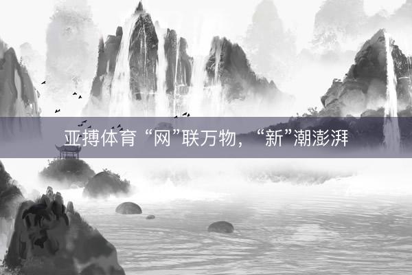 亚搏体育 “网”联万物，“新”潮澎湃